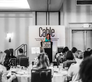 Anna-Vija's keynote speech at a Cable Nashville event